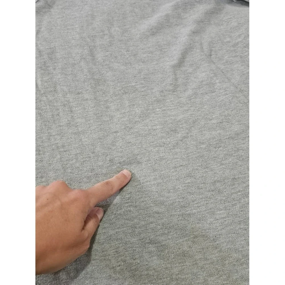 Polo Ralph Lauren Polo Shirt Men 3XB Big Heather Gray Short Sleeve Pique Cotton